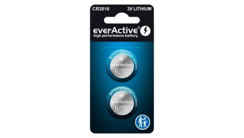 2 x bateria litowa mini everActive CR2016