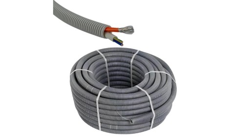 AKS-ZIELONKA Rura karbowana Peszel z PILOTEM RKGL 20/14,9 - krążek 50 metrów