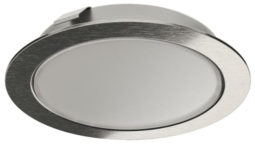 Oprawa punktowa, kolor stali nierdzewnej, Häfele Lighting LED 2047, 12V (monochromatyczna), 3000K, 83372630