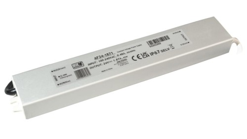 Zasilacz LED 45W 24V IP67 1,88A AF24-1871 MW POWER