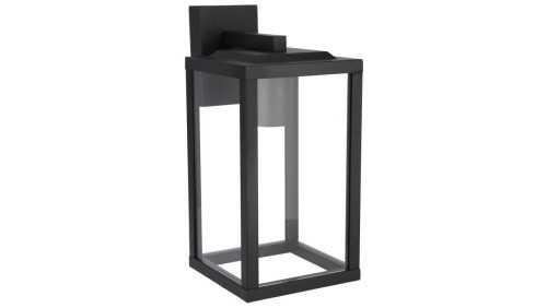Ogrodowa oprawa elewacyjna kinkiet Gaja T Black E27 czarny IP44 EDO777369