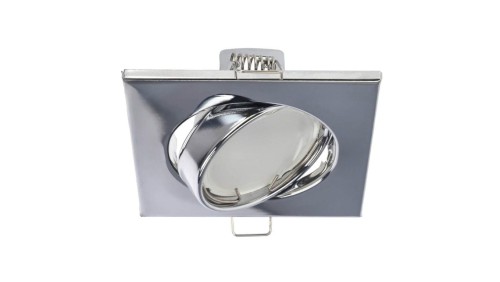 Punktowa oprawa sufitowa wpuszczana regulowana VIERA Chrome IP20 kwadratowa chrom EDO777305