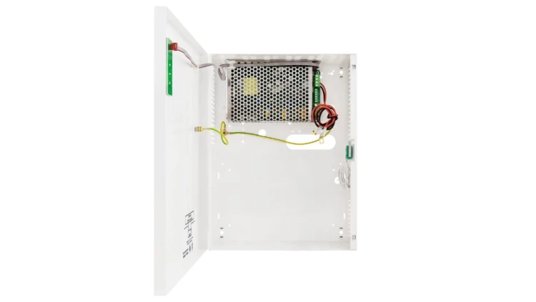 Zasilacz buforowy impulsowy w obudowie metalowej 230x300x82mm HPSG2 13,8V/7A/17Ah Grade 2