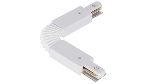 Łącznik elastyczny do szyny, giętki SEVA Flex Connector White biały EDO777425 EDO