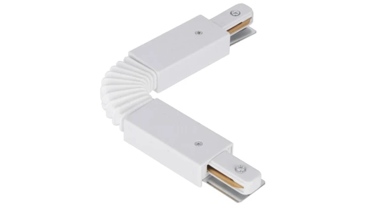 Łącznik elastyczny do szyny, giętki SEVA Flex Connector White biały EDO777425 EDO