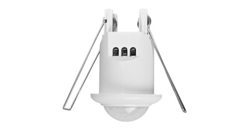 Czujnik ruchu PIR, 360, 300W, okrągły, podtynkowy, mini