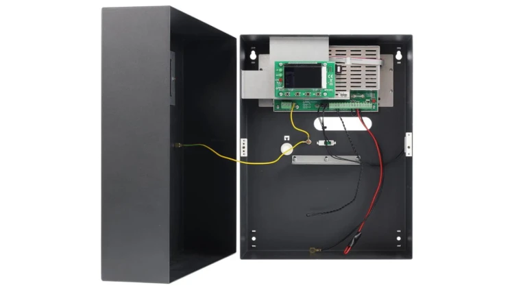 Zasilacz buforowy impulsowy w obudowie metalowej 314x408x110mm, z panelem LCD, Grade 3 HPSG3 13,8V/3A/17Ah/LCD