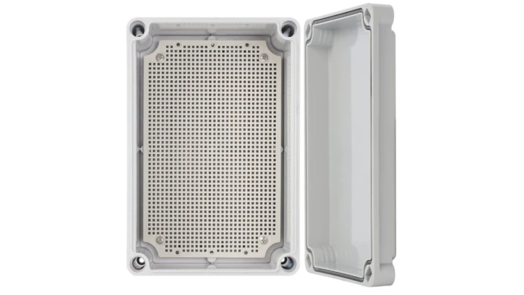 Zasilacz buforowy impulsowy w obudowie ABS IP44 238x308x130mm HPSG2H 13,8V/5A/17Ah Grade 2