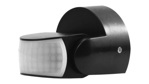Czujnik ruchu PIR, 360/180, 1200W, IP65, natynkowy, czarny