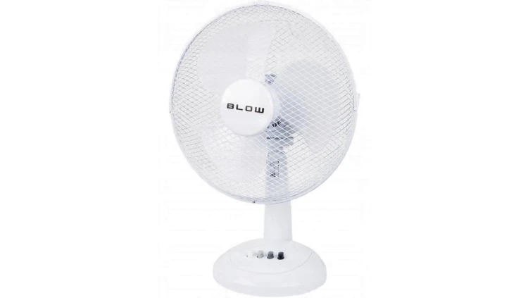 Wentylator biurkowy 12 38W biały 44-063