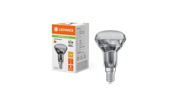 Żarówka LED R50 E14 4.3W = 60W 350lm 2700K Ciepła Biała FILAMENT LEDVANCE