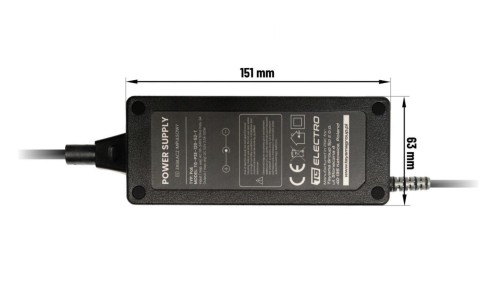 Zasilacz impulsowy 52V/2,3A zewnętrzny do switchy PoE 120W