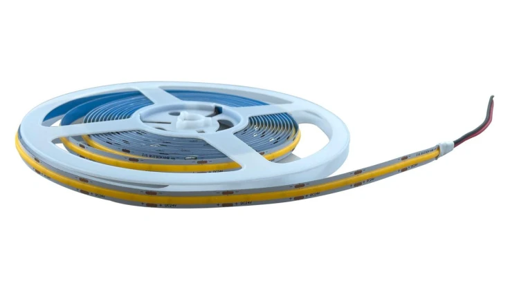 Taśma LED Professional COB IP20 8mm x 5m zimna 3Y 12V LS603