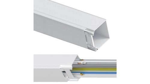 AKS ZIELONKA Listwa Kanał Kablowy Elektroinstalacyjny 60x60x2000mm 2metry x 9sztuk