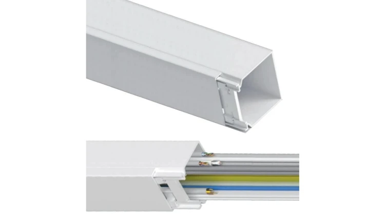AKS ZIELONKA Listwa Kanał Kablowy Elektroinstalacyjny 60x60x2000mm 2metry x 9sztuk