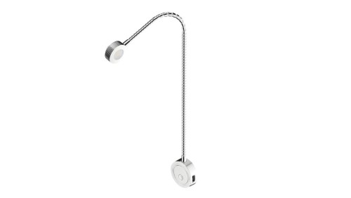 Oprawa elastyczna, chrom, Häfele Lighting LED 2034, 12V, modułowa (monochromatyczna), 83374089
