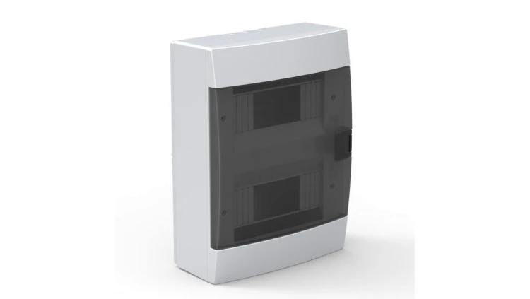 Rozdzielnica natynkowa 16-modułowa 215x290,5x110mm biała dymna 600.000.160 HOROZ ELECTRIC