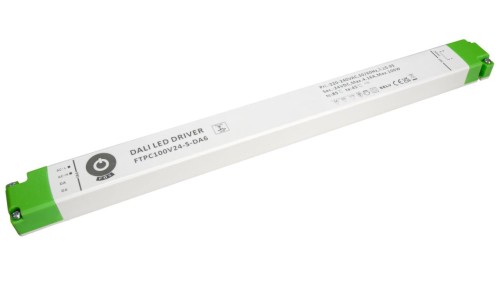 Zasilacz LED 100W 24V 4.1A DALI Typ 6 Push Dimming obudowa liniowa FTPC100V24-S-DA6 POSPOWER