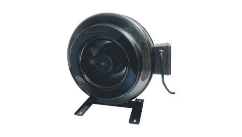 Wentylator kanałowy PROMIENIOWY metalowy 250 mm 1050 m3/h łożyska kulkowe