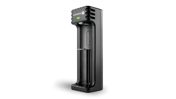 Ładowarka do akumulatorków cylindrycznych Li-ion everActive LC-100C USB-C