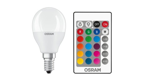 Żarówka LED E14 P45 5,5W = 40W 470lm RGBW 200 OSRAM Star + Pilot