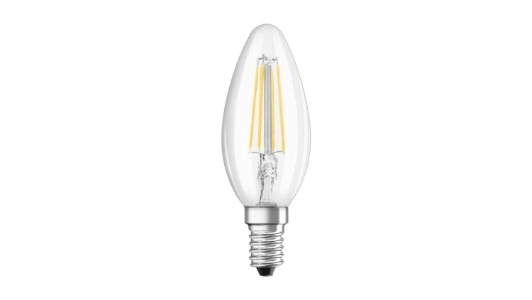 Żarówka LED E14 B35 3,4W = 40W 470lm 2700K Ciepła 300 CRI90 Filament OSRAM SUPERSTAR+ Ściemnialna