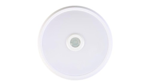 Oprawa LED natynkowa ARGES z czujnikiem ruchu PIR 12W, okrągła, 4000K