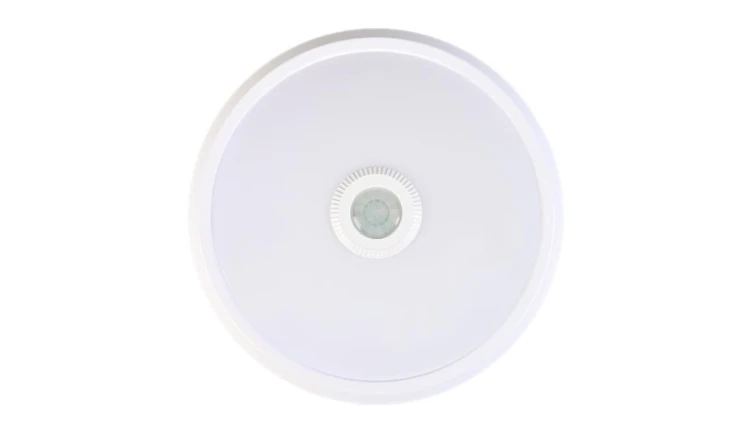 Oprawa LED natynkowa ARGES z czujnikiem ruchu PIR 12W, okrągła, 4000K