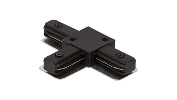 Łącznik T do szyny SEVA T Connector Black, czarny EDO777420 EDO