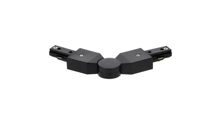 Łącznik przegubowy do szyny, MEVA PRO Flex Connector-B Black, czarny EDO777530 EDO