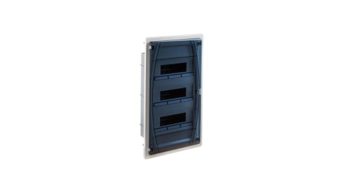 IP40 Rozdzielnica modułowa 3x12 GOLD P podtynkowa (drzwi transparentne) PE+N
