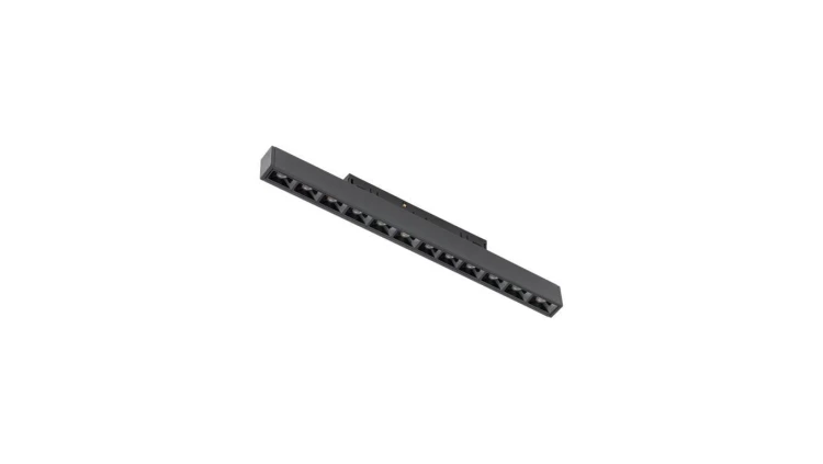 Oprawa liniowa FOCUS OUT LED 10W 3000K 450lm 24 czarna system niskonapięciowy NANO-LVM 11720 Nowodvorski