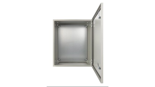 Hermetyczna obudowa metalowa AWOH506030 IP66 z płytą montażową