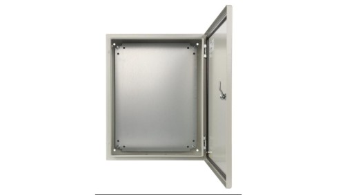 Hermetyczna obudowa metalowa AWOH405015 IP66 z płytą montażową