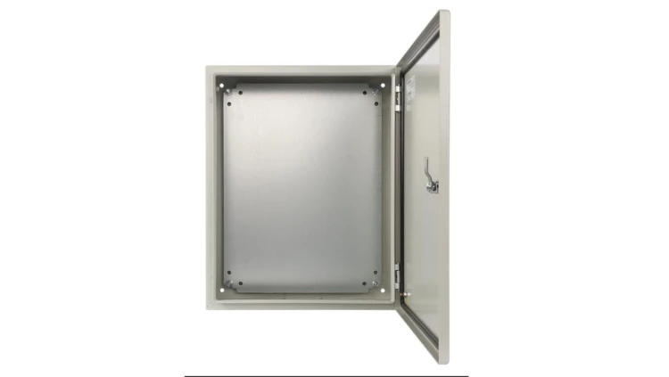 Hermetyczna obudowa metalowa AWOH405015 IP66 z płytą montażową