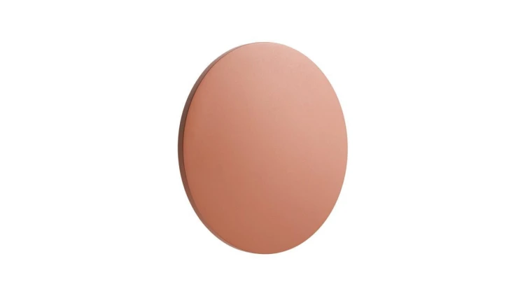 Zewnętrzny kinkiet w kolorze ceglanym ARIA LED Ø24cm IP54 barwa ciepła 11571 Nowodvorski