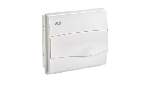 IP40 Rozdzielnica modułowa 1x12 ORO podtynkowa (drzwi białe) PE+N