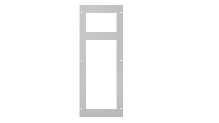 Maskownica do ramki CDN-RZ2-M (zew. wym. 292,5 x 113mm) stal nierdzewna CDN-MZ-M