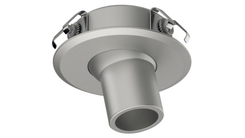 Oprawa punktowa, srebrna, Häfele Lighting LED 2093, 12V (monochromatyczna), wpuszczana, 4000K, 83372057
