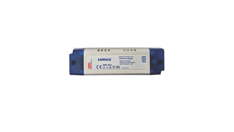 Zasilacz do oświetlenia LED montażowy IP20 60W DC 24V 2 5A