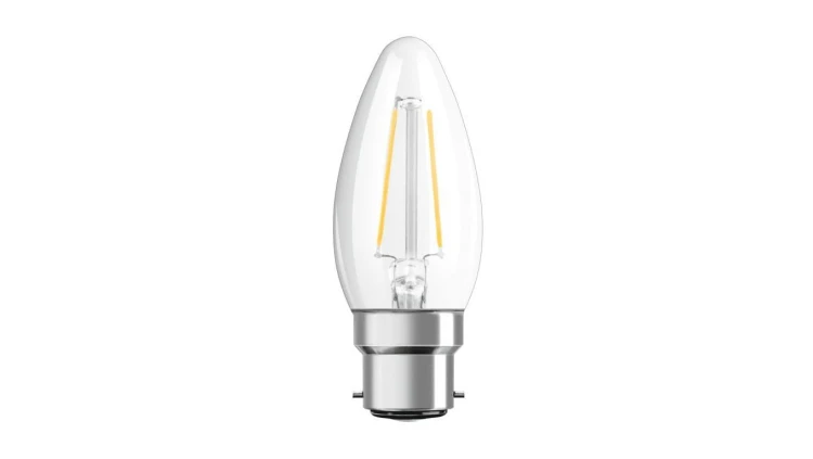 Żarówka LED B35 B22d 2.5W = 25W 250lm 2700K Ciepła Biała FILAMENT LEDVANCE