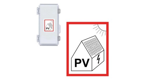 Trytyt Tablica samoprzylepna 105x148 PV NI2-PV