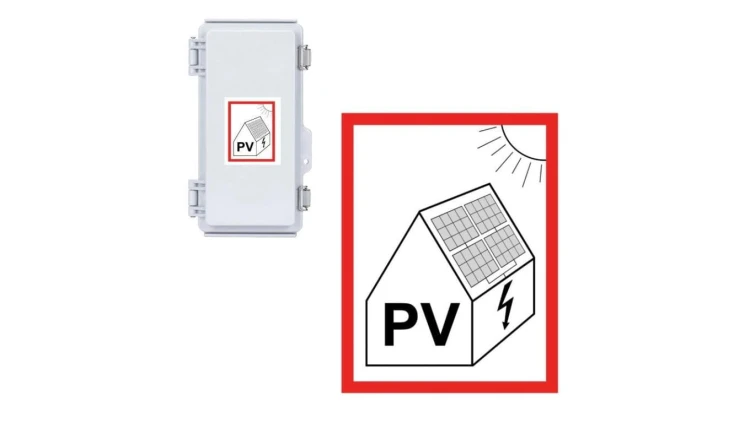 Trytyt Tablica samoprzylepna 105x148 PV NI2-PV