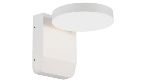 Lampa ścienna okrągła, kinkiet 350st LED 17W 2480lm 3000K biały barwa WW biała ciepła IP65 V-TAC VT-11020-RD-W