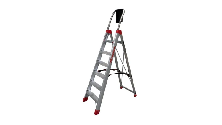 Profesjonalna drabina z 8 cm stopniami LADY6