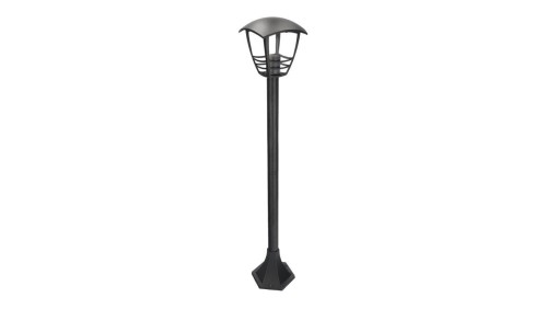 Słupek ogrodowy latarnia Imma Black L/T E27 czarny IP44 EDO777384