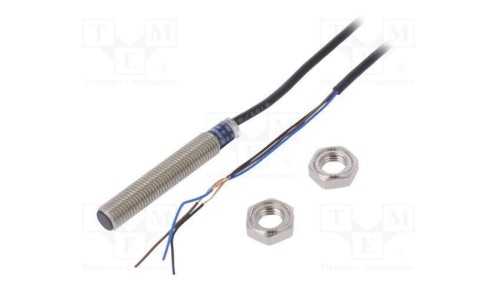 XS608B1PAL2 Czujnik indukcyjny, Output: PNP / NO, 0÷2,5mm, 12÷24VDC, M8, 2m, Szczelność: IP68