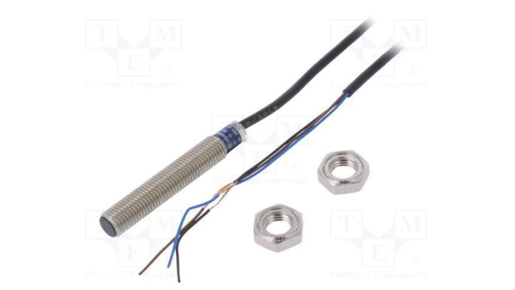 XS608B1PAL2 Czujnik indukcyjny, Output: PNP / NO, 0÷2,5mm, 12÷24VDC, M8, 2m, Szczelność: IP68