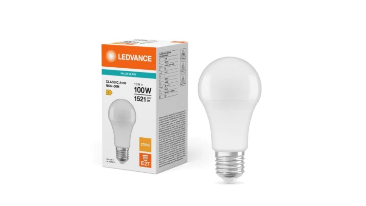 Żarówka LED A60 E27 13W = 100W 1521lm 2700K Ciepła Biała LEDVANCE