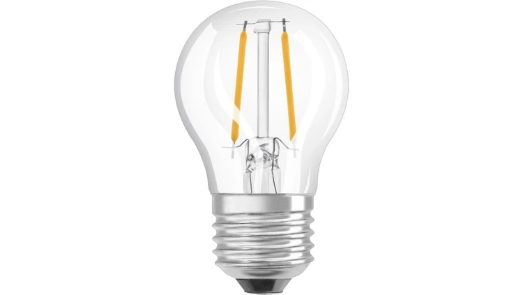 Żarówka LED E27 P45 CL 4W = 40W 470lm 6500K Zimna 300 Filament OSRAM STAR